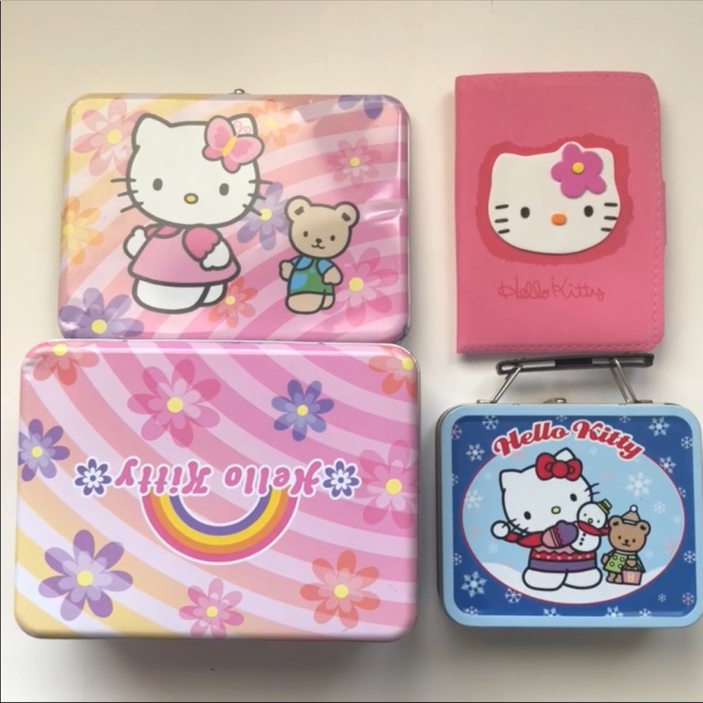 Hello Kitty Lunch Tins, Notepad, Drawstring bag - Picture 8 of 16